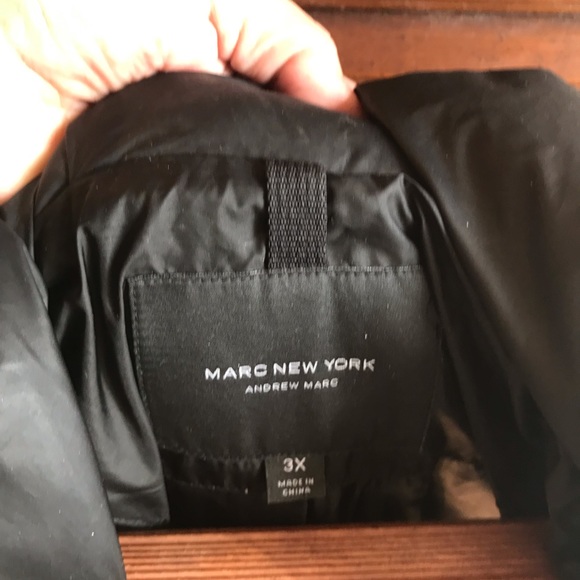 ANDREW MARC NY Down Puffer Jacket WMNS 3X BLACK Marc New York - Picture 6 of 10